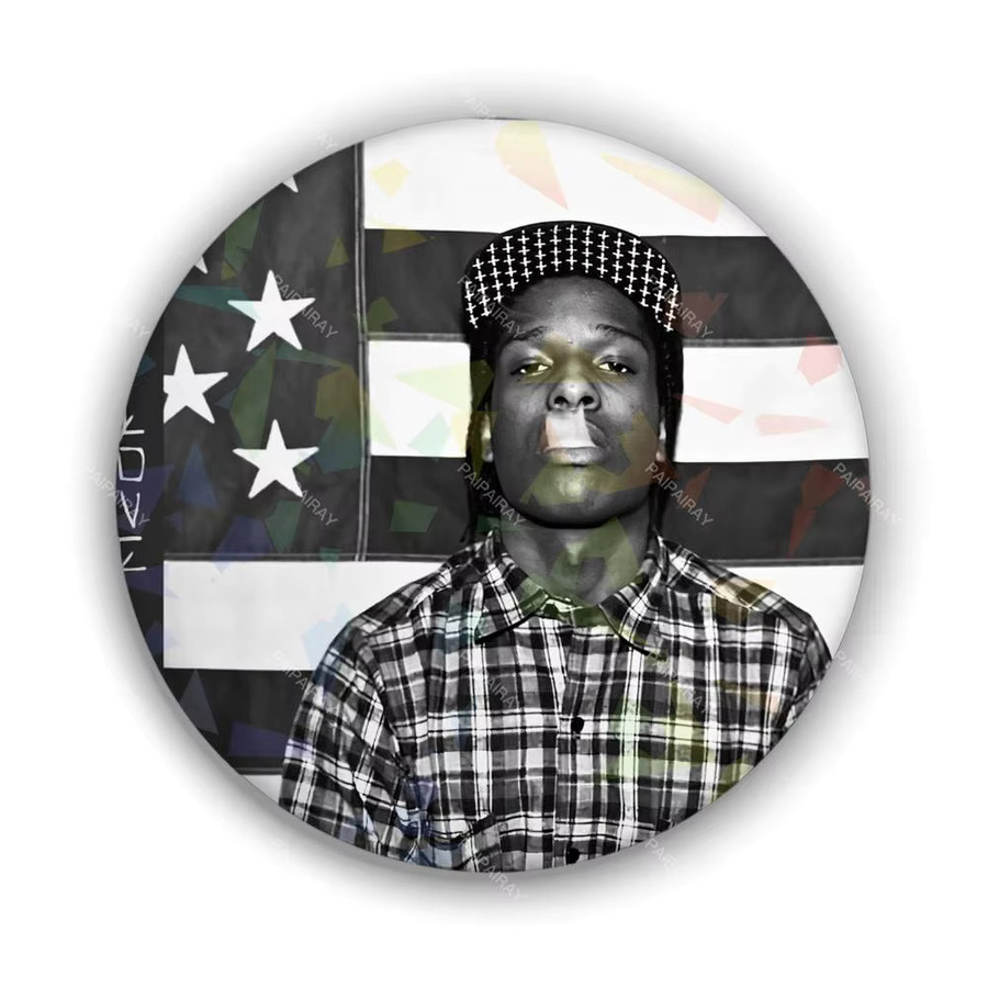 Brosche A-ASAP Rocky, Laser Abzeichen, Pin - Bild 7