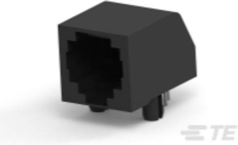 TE Connectivity Standard Modular Jack 5569026-1 in Schwarz - Bild 1