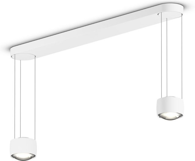 Occhio Sento sospeso due LED-Pendelleuchte in Weiß matt mit Sento D Linse und Occhio air Modul, dimmbar, warmweiß 3000K - Bild 1