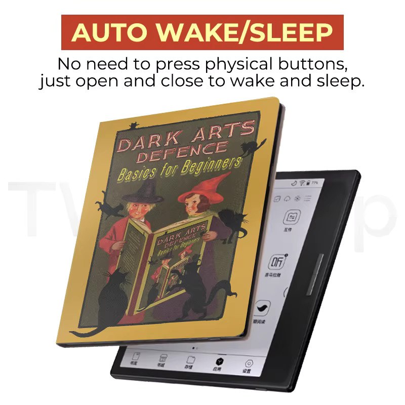 Twosheep Schutzhülle für Boox Go7, Go Color7, Leaf3 und Leaf3c in Multicolour mit Auto Wake Sleep Funktion - Bild 4