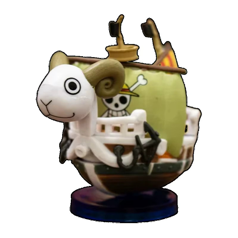 Bandai One Piece Anime Schiff Figur Thousand Sunny und Going Merry Modell Spielzeug, Höhe: 7 cm - Bild 4