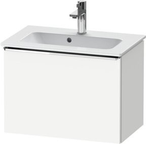 Duravit Waschtischunterschrank D-Neo Compact, Farbe Weiß Matt, wandhängend, B/T/H: 61 x 37,2 x 44 cm - Bild 1