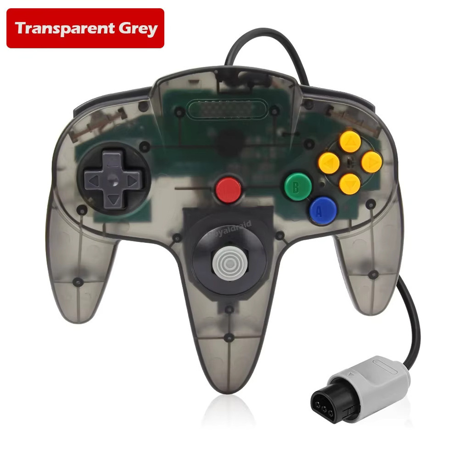 HeroAngel Wired Gamepad für N64 Konsole, Retro Joystick Steuerung in 8 Farben - Bild 4
