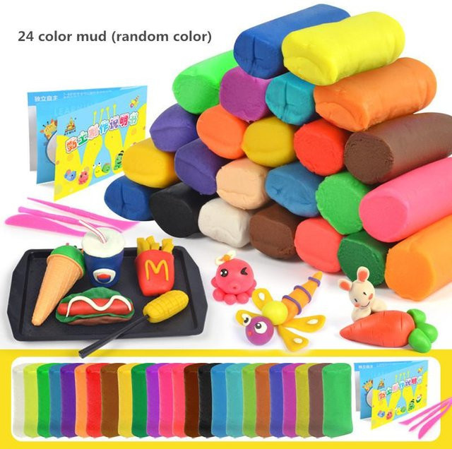 Binchi Outdoor Product Knete Spielzeug Set, 12 Farben, ab 3 Jahre - Bild 1