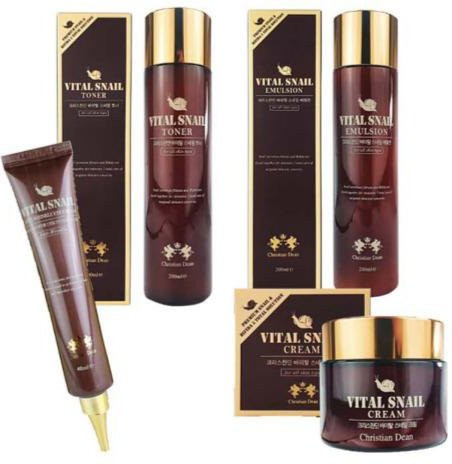 Christian Dean Vital Snail Hautpflege-Set, mit Schneckensekret-Filtrat - Bild 1