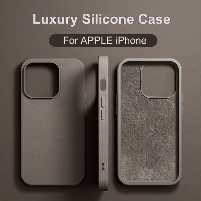 Stoßfeste Silikonhülle für Apple iPhone (alle Modelle) in Rot - Bild 1