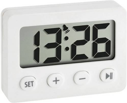 TFA Dostmann Wecker, Quarz, Weiß, Unisex - Bild 1