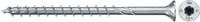 Fischer PowerFast II Holz- und Spanplattenschraube mit Senkkopf, Durchmesser: 8,0 mm, Länge: 140 mm, Stahl galvanisch verzinkt, 50 Stück - Bild 1