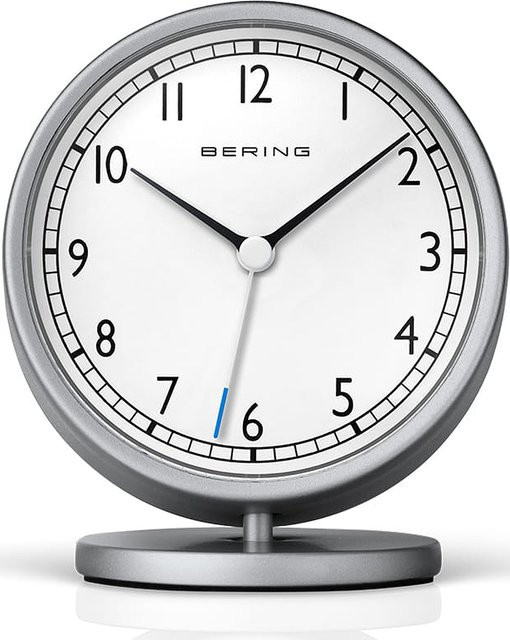 Bering Klassik Wecker 90096-045R in Silber - Bild 1