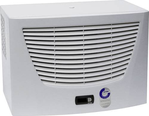 Rittal SK 3382.500 Kühlgerät aus Stahl in Weiß, B/T/H: 38,0 x 59,7 x 59,7 cm - Bild 1