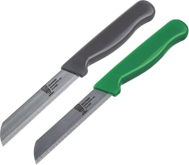 Fackelmann Gemüsemesser-Set, 2 Stück, mehrfarbig - Bild 1