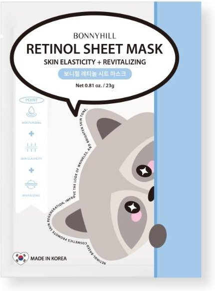 BONNYHILL Retinol Tuchmaske, 5 Stück, Gesicht, Unisex - Bild 1
