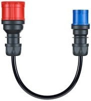 go-e Adapter für Gemini flex 11 kW, CEE rot Drehstrom 16A auf CEE blau 16A - Bild 1