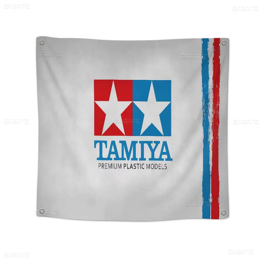 T-Tamiya Wandbehang Cartoon Flagge als Wanddekoration in Multicolor - Bild 5