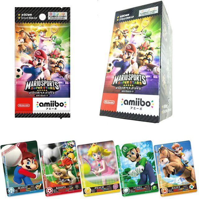 ARTSWIFT Nintendo Amiibo-Karten Mario Sport Superstar, Zubehör, 90-teiliges Set - Bild 1