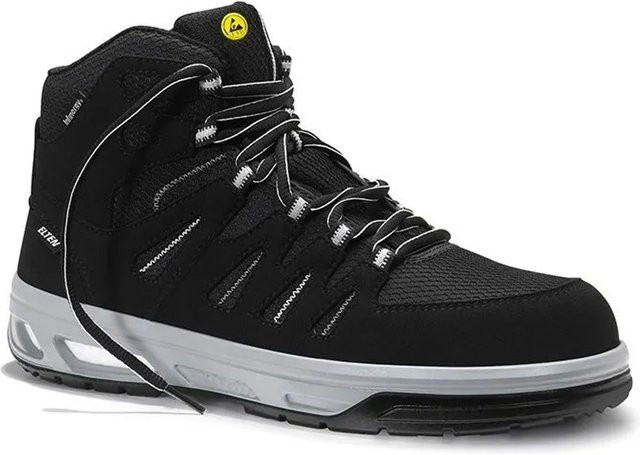 Elten Sicherheitsschnürstiefel Maddox XX10 S2 ESD in Black Grey Größe 48 - Bild 1