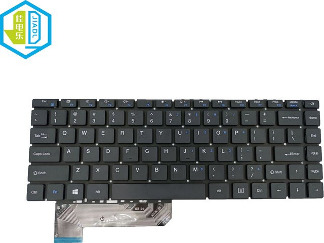 Gateway Laptop-Ersatztastatur Englisch US in Schwarz oder Grau für GWTN141-4, GWTN141-5, GWTN141-6 und GWTN141-10 - Bild 1