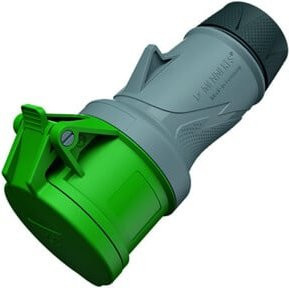 MENNEKES CEE Kupplung PTXR 32A 5p 2h 500V IP54 in Grün - Bild 1