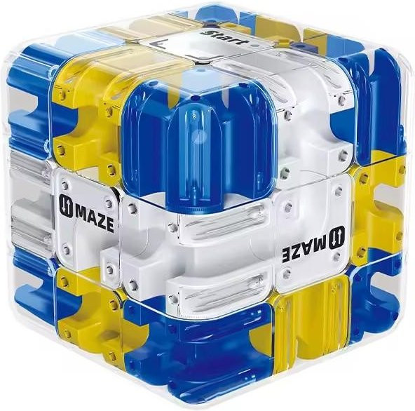 Yiran toy 3D Labyrinth Zauberwürfel Fidget Spielzeug ab 3–6 Jahren bunt / mehrfarbig - Bild 1
