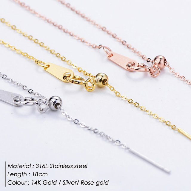 CARLIDANA Universal-Pin-Kette Edelstahl, Damen - Bild 1