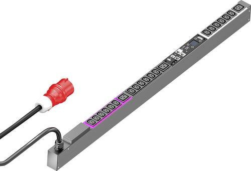 Rittal Rack-Stromverteilung DK 7979.235 in Grau mit IEC C13, IEC C19 und Ethernet/LAN - Bild 1