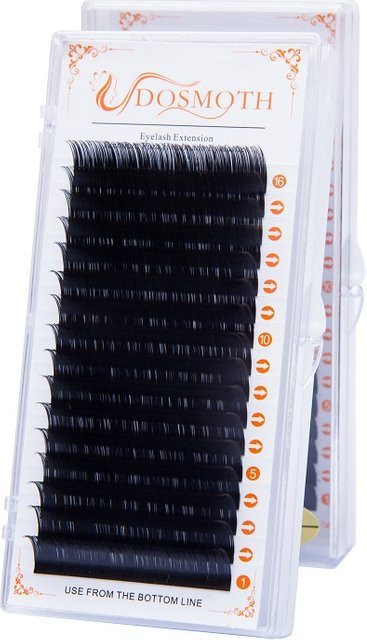 DOSMOTH Künstliche Wimpern, Black, Einzelwimpern - Bild 1