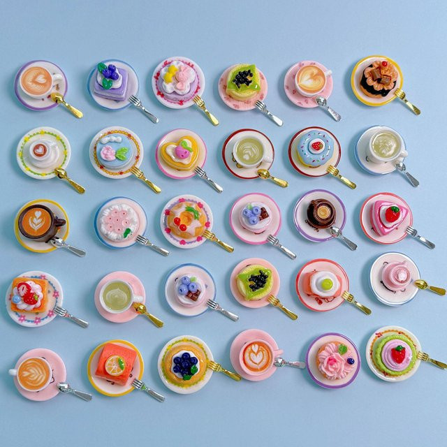 Potdemiel Miniatur-Kuchen-Dessert-Spielzeug, Spielzeug-Blindbox - Bild 1