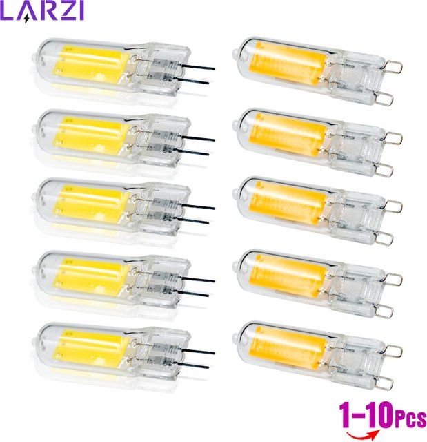LARZI G9 LED Glühbirne COB Glaslampe 6 W 9 W AC 220 V 230 V - Bild 1