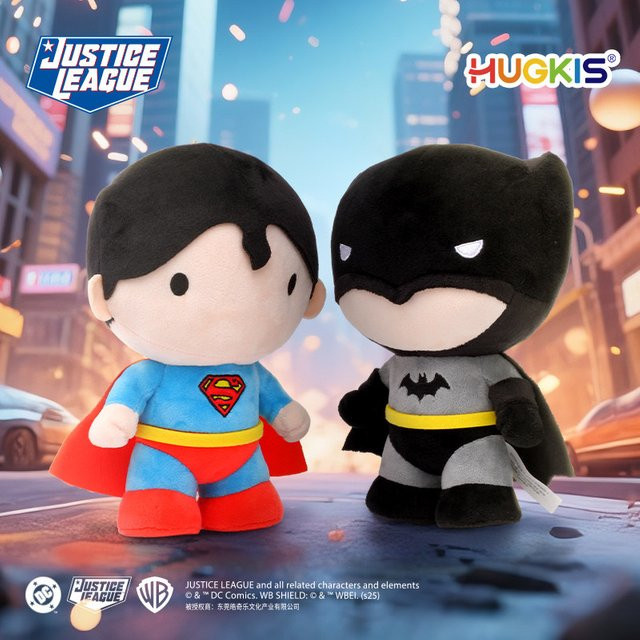 HUGKIS DC Comics Justice League Superman, Plüschpuppe, 20 cm - Bild 1