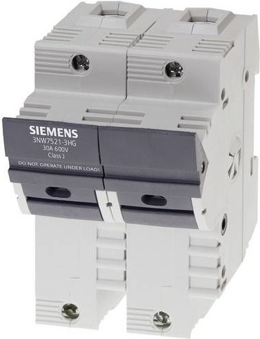 Siemens Digitaler Industrie Sicherungshalter 3NW7521-3HG in Grau - Bild 1