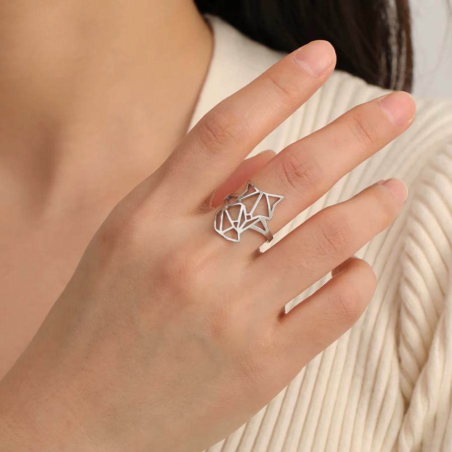 Skyrim Ring, Edelstahl, verstellbar, Unisex - Bild 3
