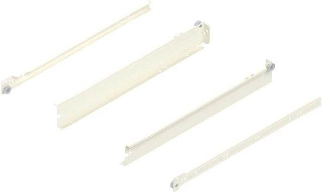 Blum Zarge Metabox N 320 Schraubversion Teilauszug in Cremeweiß mit Nennlänge 450 mm - Bild 1