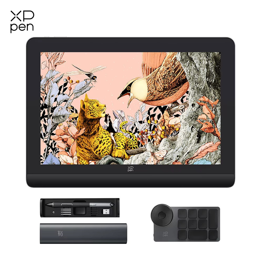 XPPen Artist Pro 16 (Gen 2) Grafiktablett-Monitor mit 2,5K Auflösung und 16K Druckstufen in Schwarz - Bild 6