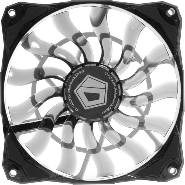 ID-COOLING Gehäuselüfter 12cm 4-Pin in Schwarz - Bild 1