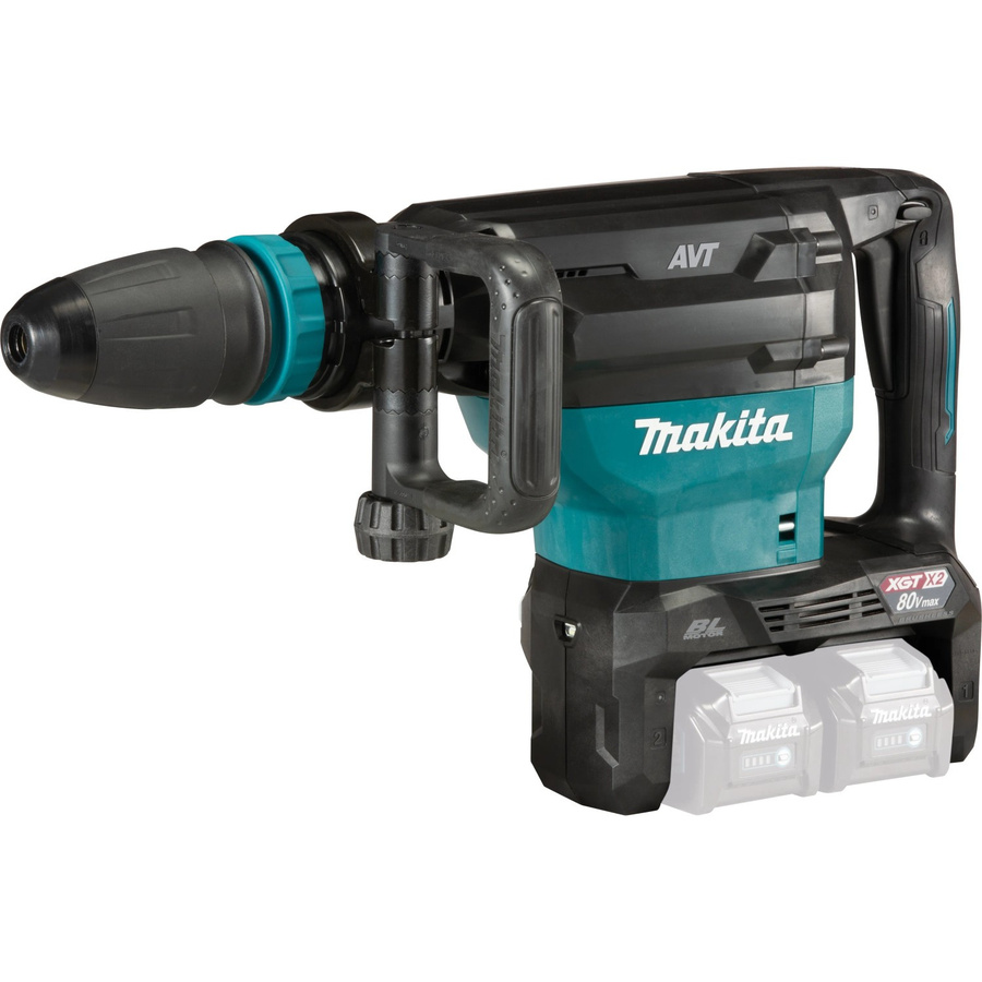 Makita Akku-Stemmhammer HM002GZ03 XGT SDS-max 80V mit 2600 W und 20,9 Joules - Bild 3