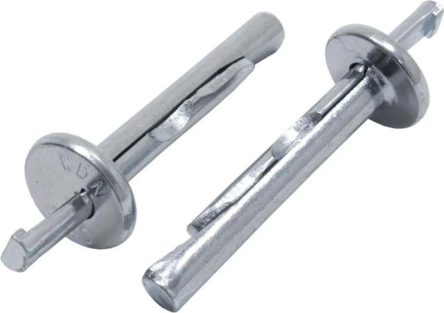 Protektor Deckennagel aus Stahl in Silber für die Trockenbau-Befestigung, B/T/H: 6 x 40 mm - Bild 1