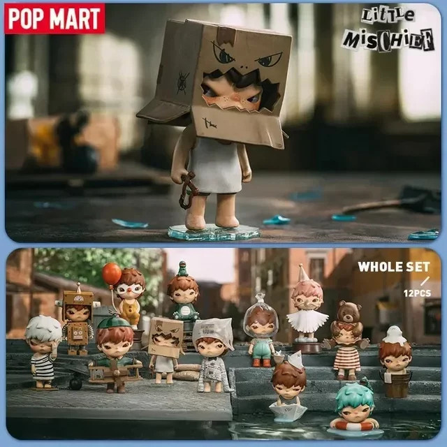 POP MART Hirono Little Mischief Series Mystery Box Blind Box Sammelfigur Multicolor für Home Decor und Desktop - Bild 1