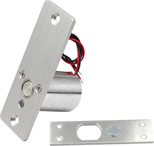 LUCKING DOOR Elektrisches Drop Bolt Türschloss DC12V Wasserdicht mit Zeitverzögerung und Induktionsfunktion - Bild 1