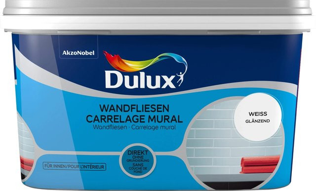 Dulux Fresh Up Wandfliesenlack Glänzend Weiß auf Wasserbasis - Bild 1