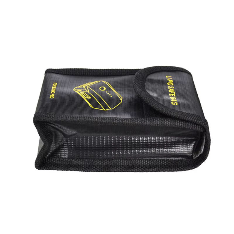 9imod Lipo-Batterie-Sicherheitstasche in Schwarz, explosionsgeschützt und feuerbeständig für Dji Mavic Pro, B/T/H: 115 x 95 x 64 mm - Bild 2