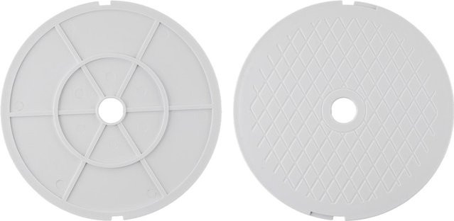 Star Garden PVC-Abdeckplatte für Poolskimmer-Deckel aus Kunststoff in Weiß - Bild 1