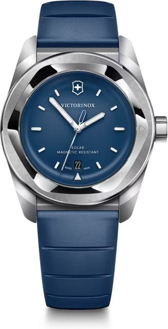 Victorinox Herrenuhr Concept One, Solar, Edelstahl, 39 mm, Blau, 10 ATM - Bild 1