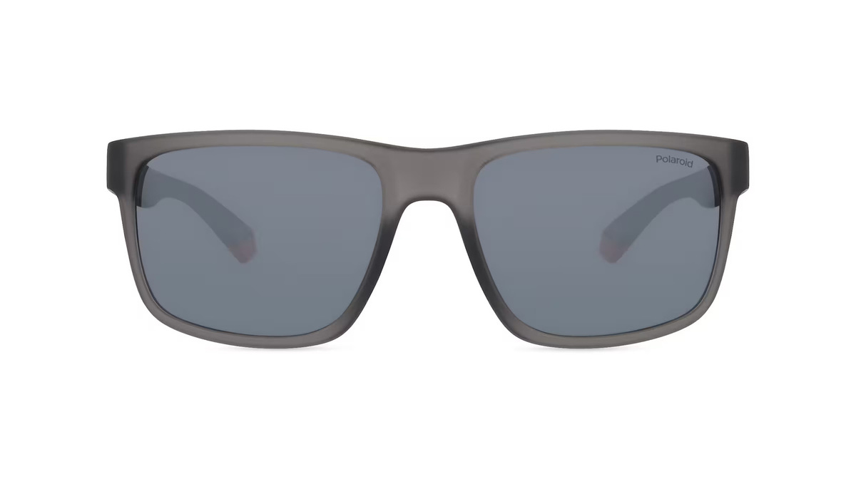 Polaroid PLD 2157/S Sonnenbrille, Vollrand, Quadratisch, Kunststoff, Grau, Herren - Bild 1
