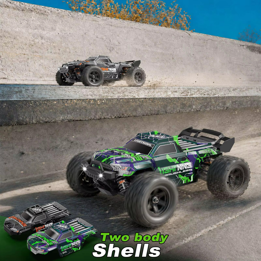 Womaqu RC-Truck, 1:18, bürstenlos, 4WD, Offroad RTR, ab 10 Jahren - Bild 3