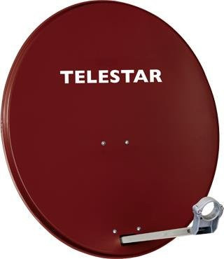 Telestar DIGIRAPID 60A Satellitenantenne in Rot mit 60 cm Durchmesser - Bild 1