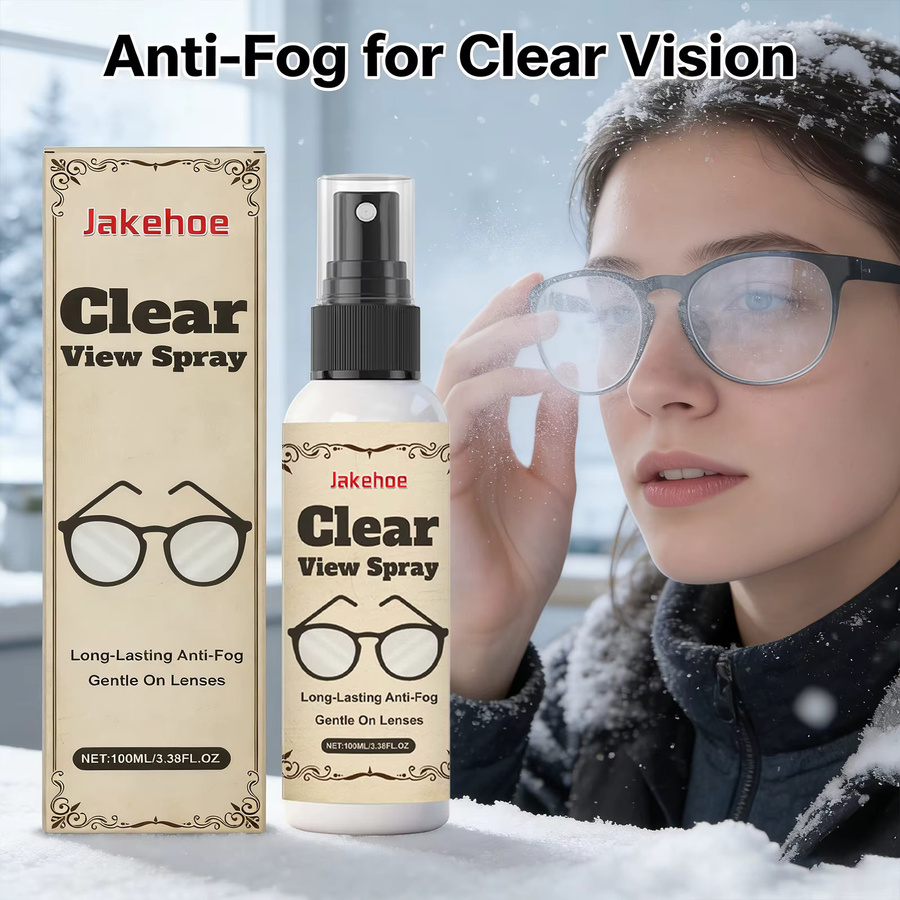 JAKEHOE Brillen-Antibeschlag-Spray in Weiß zur Reparatur von Kratzern und für klare Sicht - Bild 5