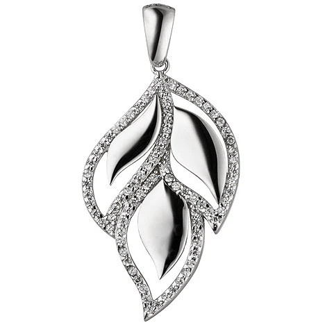 Colfem Anhänger 925 Sterling Silber, 81 Zirkonia - Bild 1
