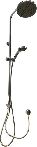 ADOB Duschsystem aus Edelstahl in Chrom/Silber, Höhe: 106,5 cm - Bild 1