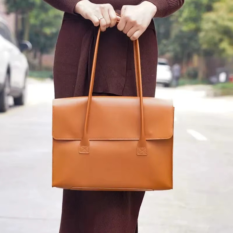 JGTKECO Laptop Tasche für Damen in Grün, Umhängetasche passend für 15 bis 16 Zoll Laptops wie MacBook Pro oder Lenovo - Bild 3