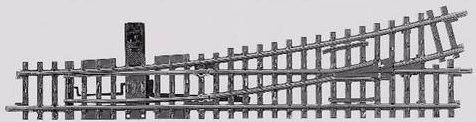 Märklin H0 K-Gleis Weiche links 225mm 1-teiliges Set - Bild 1